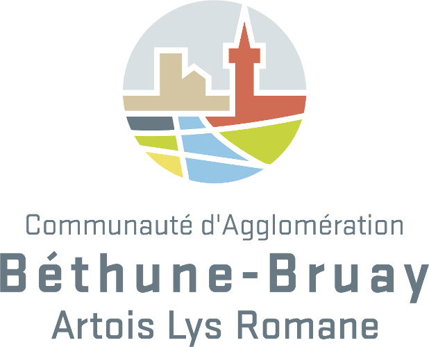 Logo de la Communauté d'Agglomération Bethune-Bruay Artois Lys Romane.